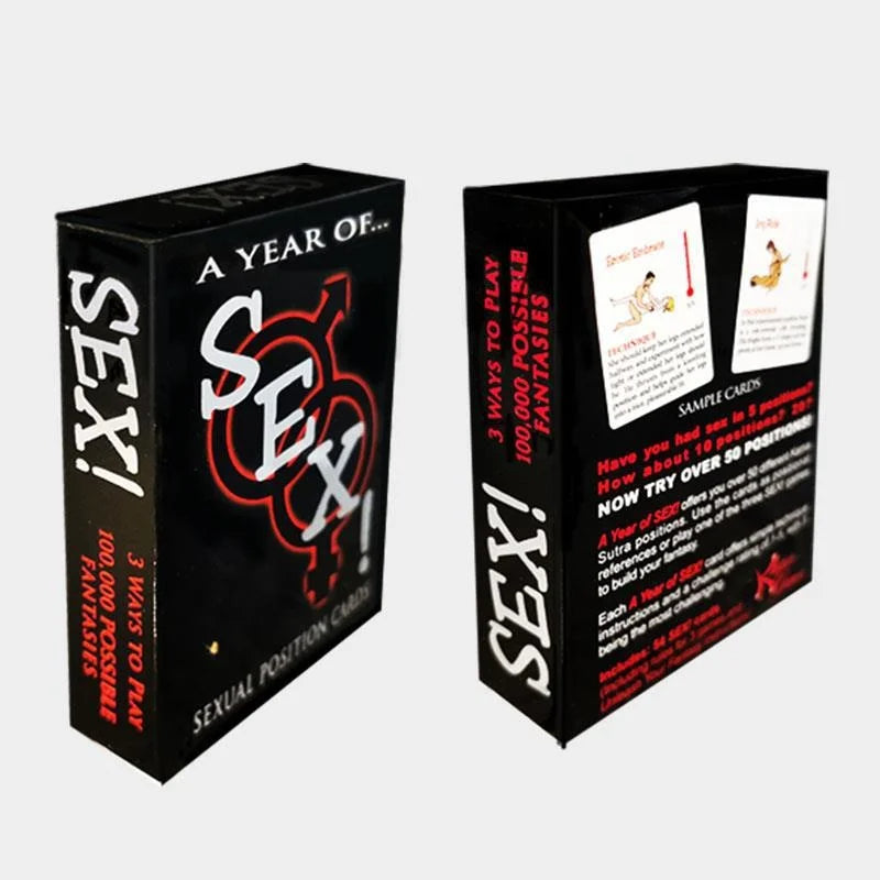 A year of Sex | Sexual Position Cards