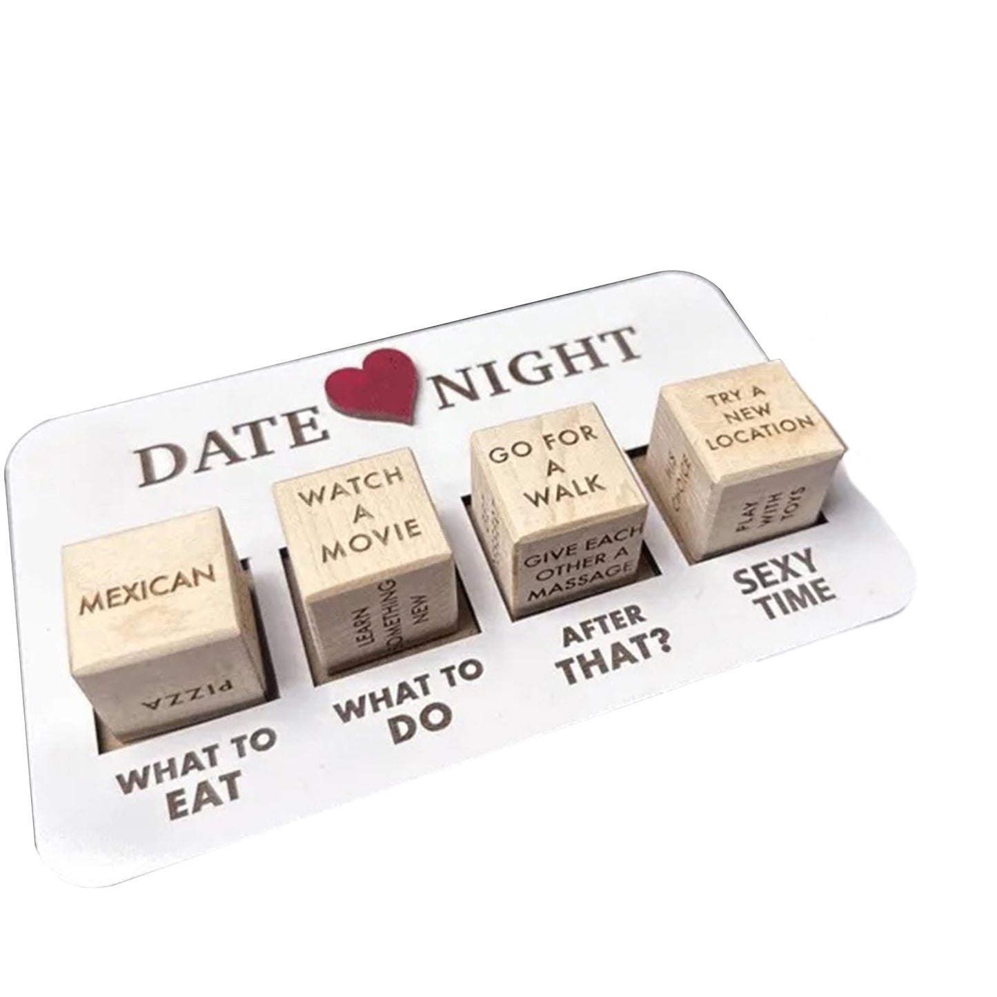 Dice set for Date Night Ideas